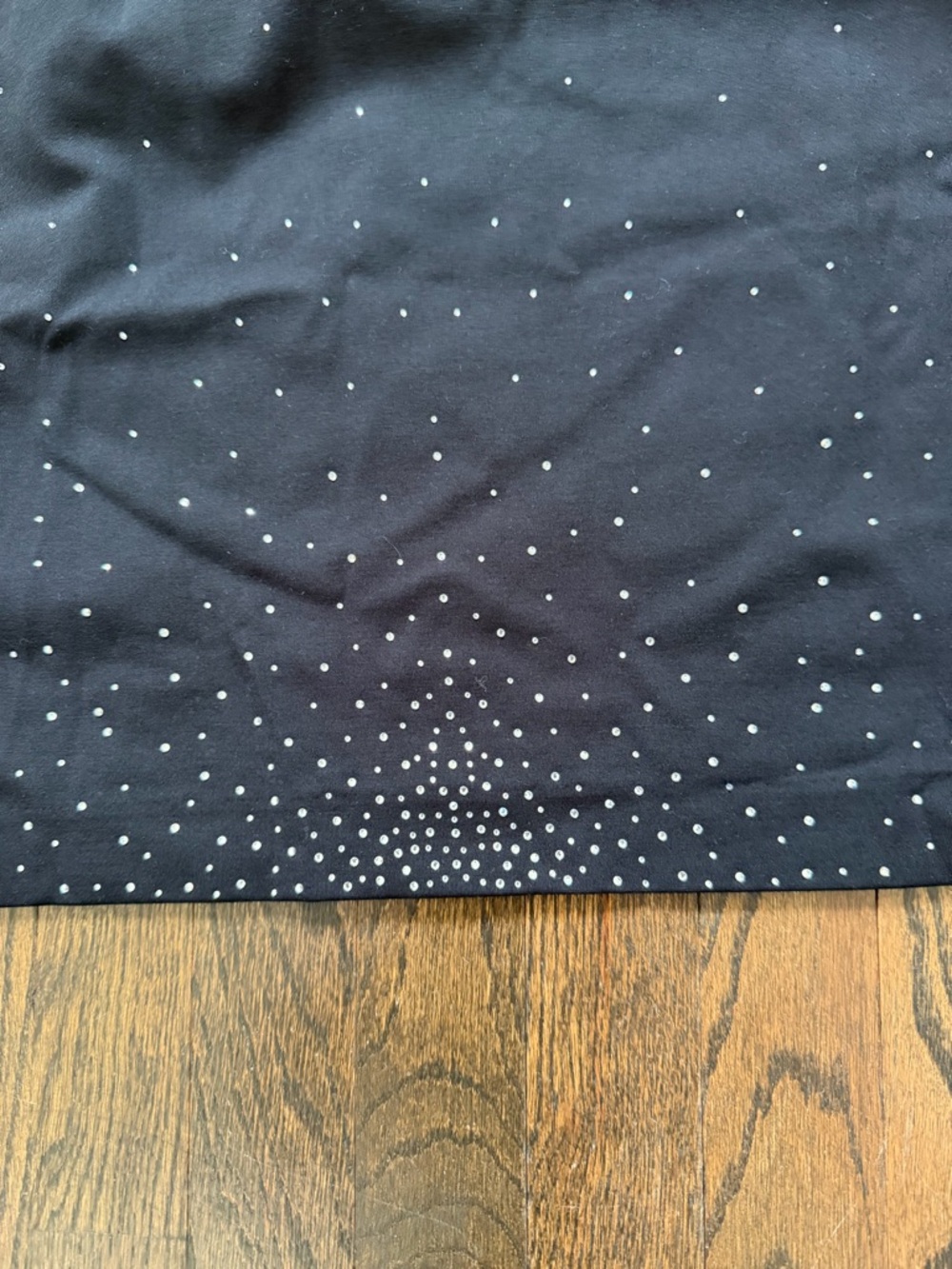 Nine West Black Pencil Skirt with Rhinestone Detail - Picture 2 of 9